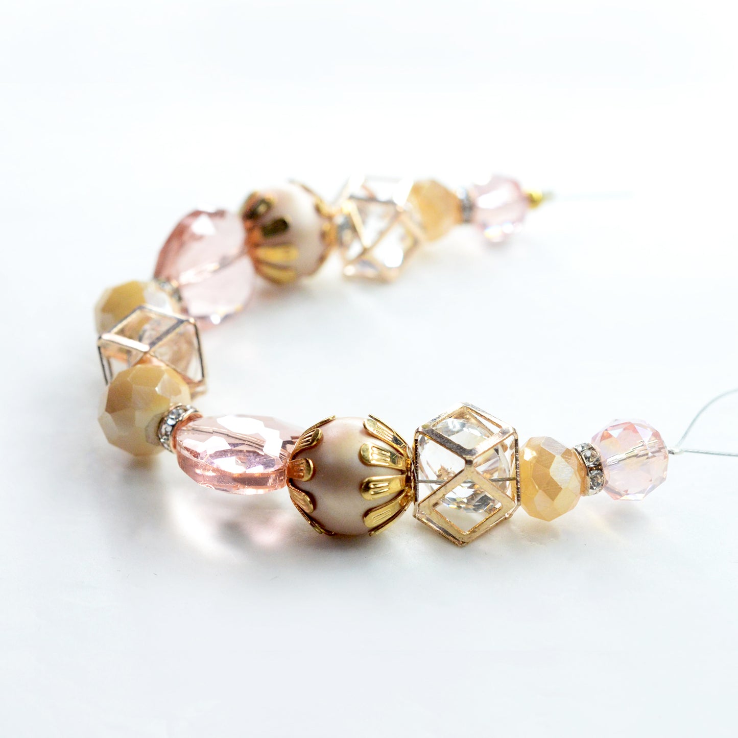 Glass Beads Strands for Jewelry Making and Crafts