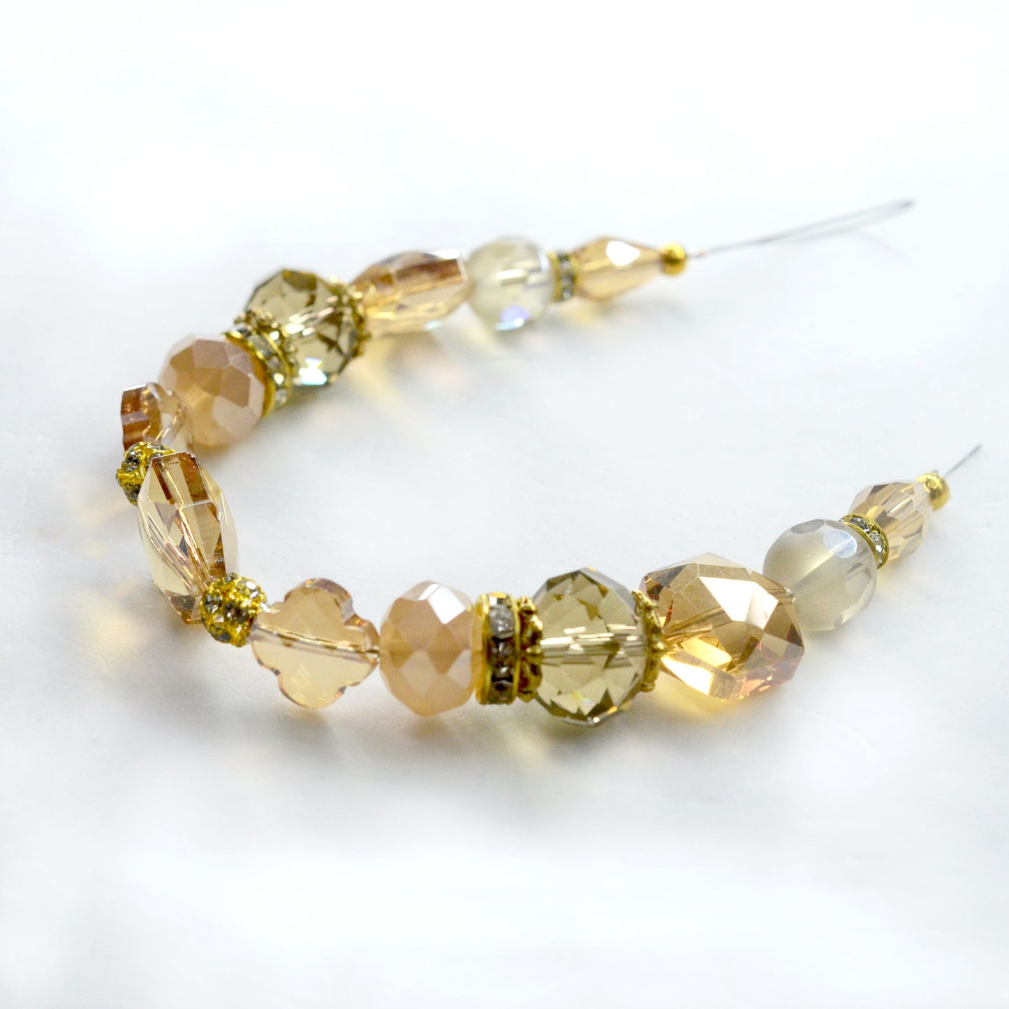 Glass Beads Strands for Jewelry Making and Crafts