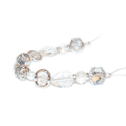 Crystal Glass Beads Strand for Jewelry Making Craft Assorted Beading Kit