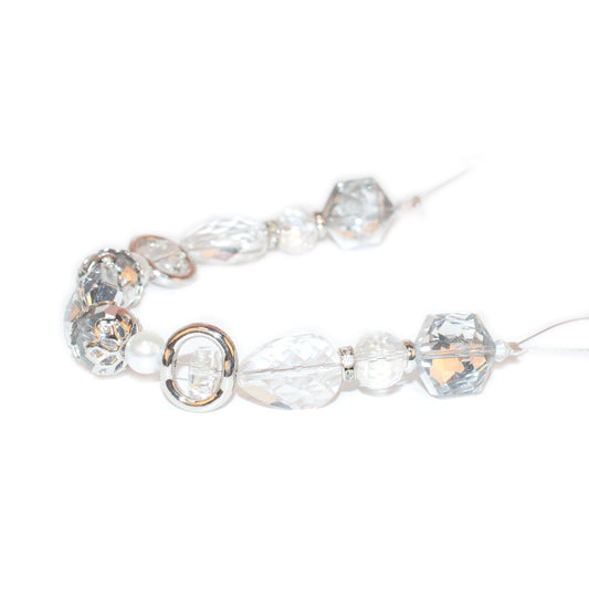 Crystal Glass Beads Strand for Jewelry Making Craft Assorted Beading Kit