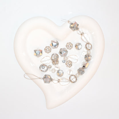 Crystal Glass Beads Strand for Jewelry Making Craft Assorted Beading Kit