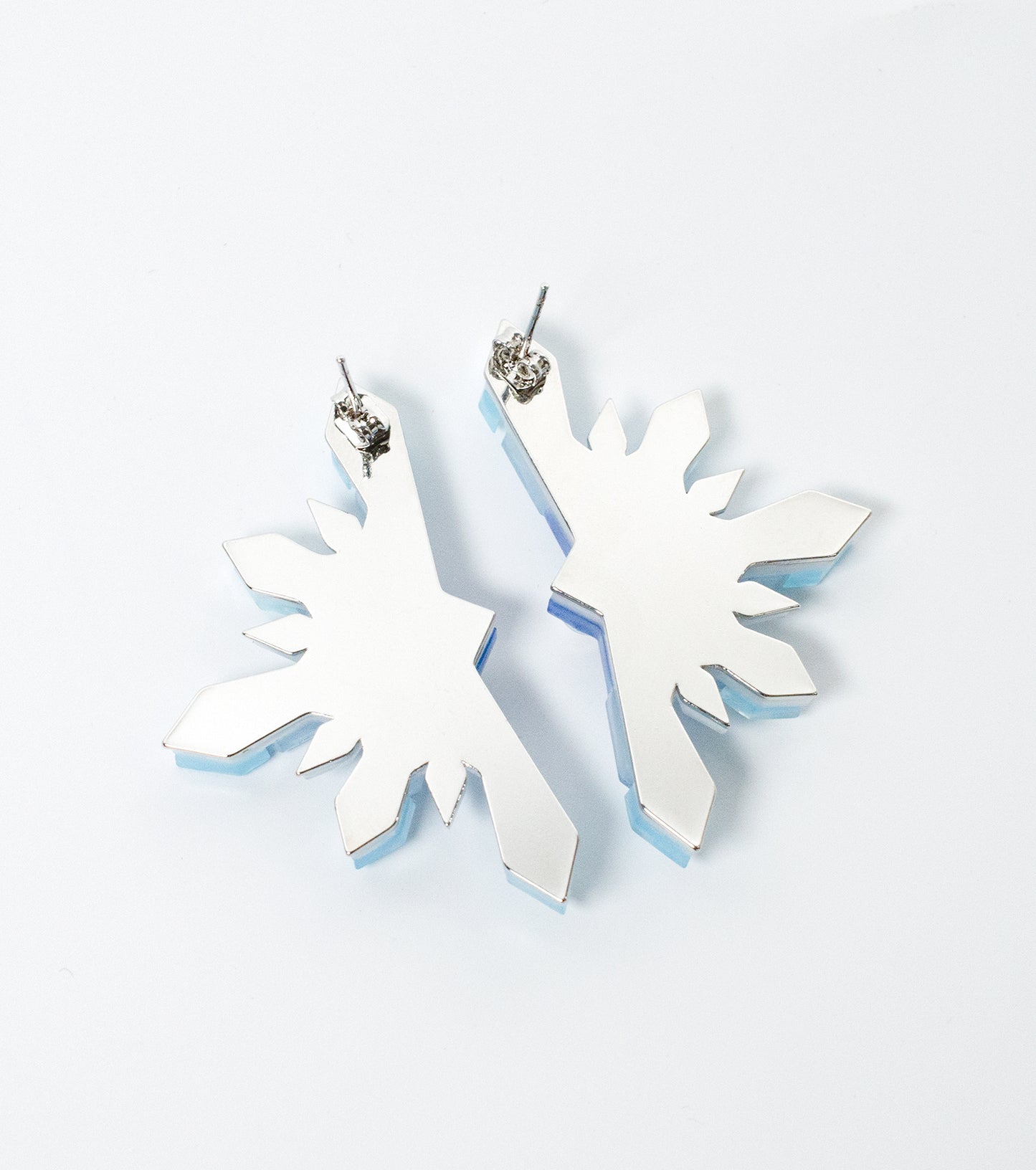 Snowflake Earrings Christmas Statement Jewelry for Women