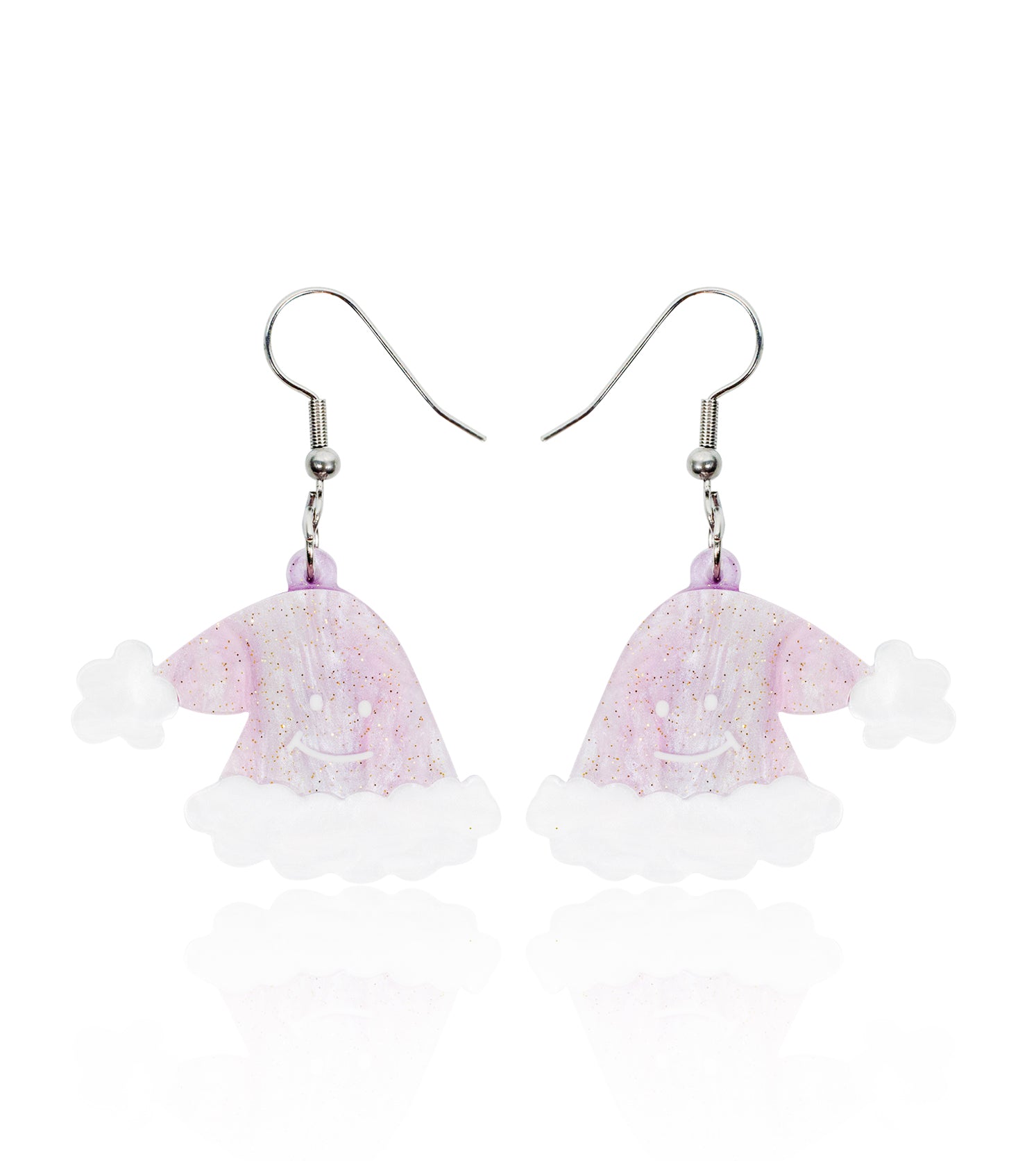 Santa Hat Earrings Christmas Statement Jewelry for Women