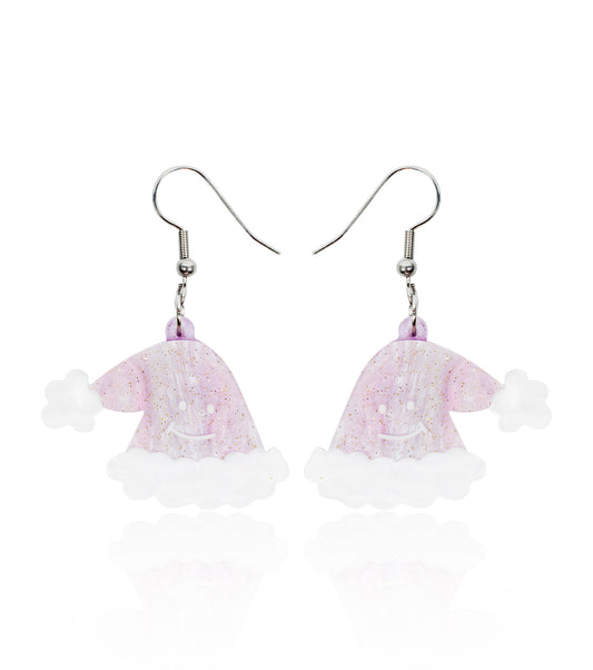 Santa Hat Earrings Christmas Statement Jewelry for Women