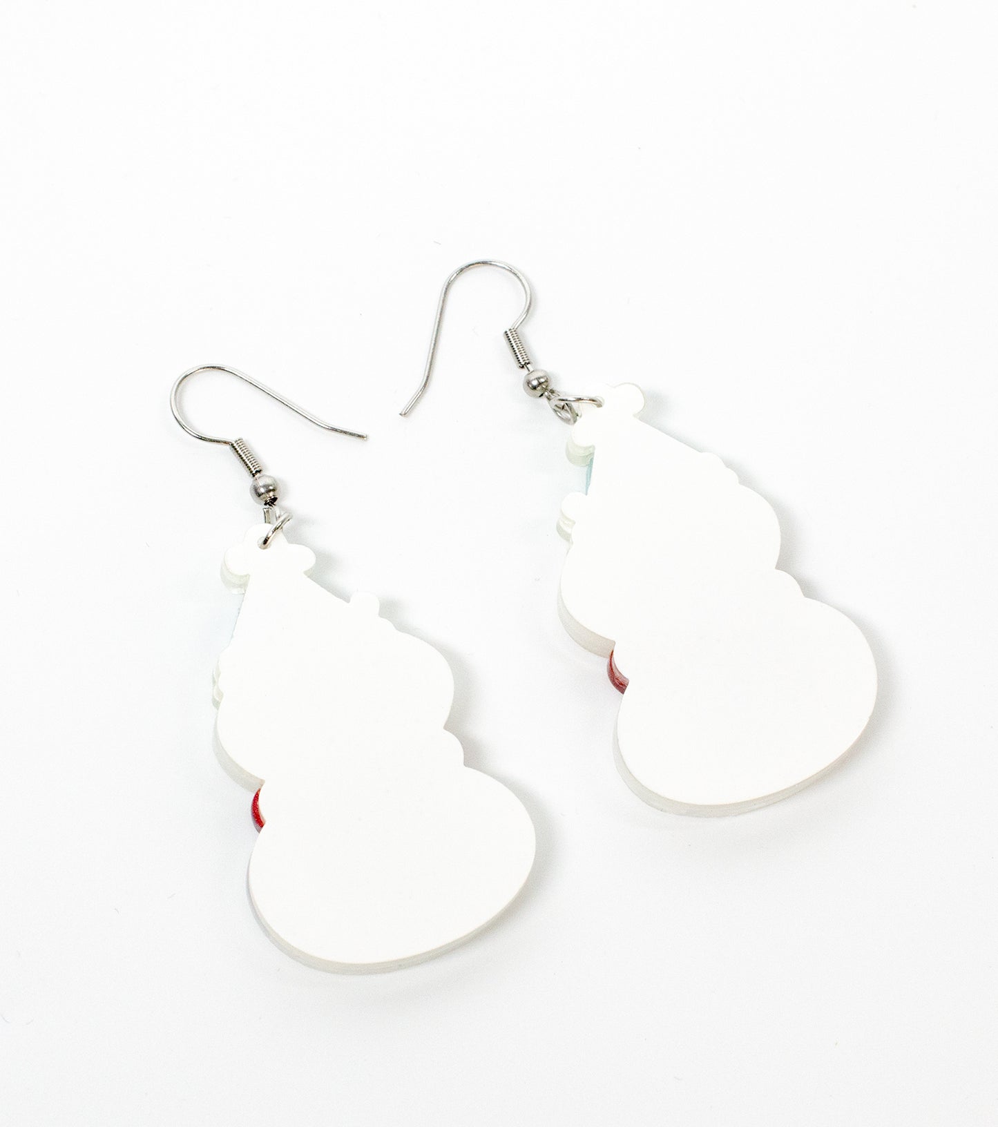 Snowman Earrings Christmas Statement Jewelry for Women