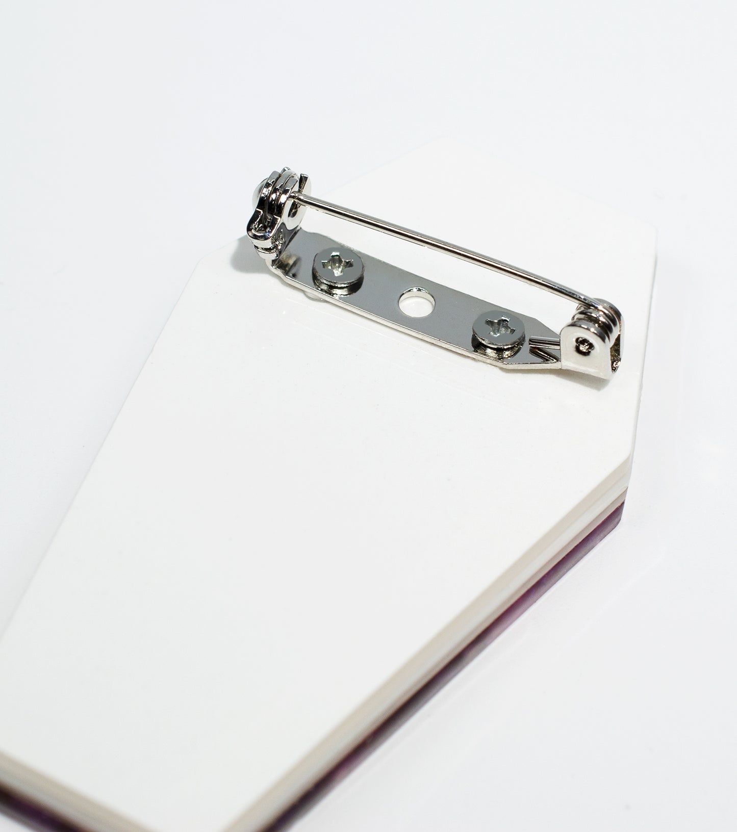 Ghost Brooch Acrylic Resin Halloween Statement Jewelry for Women