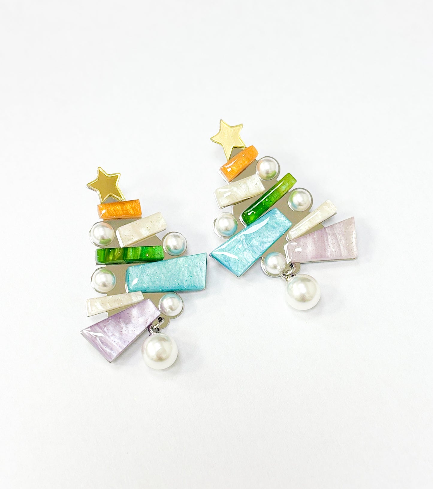 Christmas Tree Earrings Christmas Statement Jewelry for Women