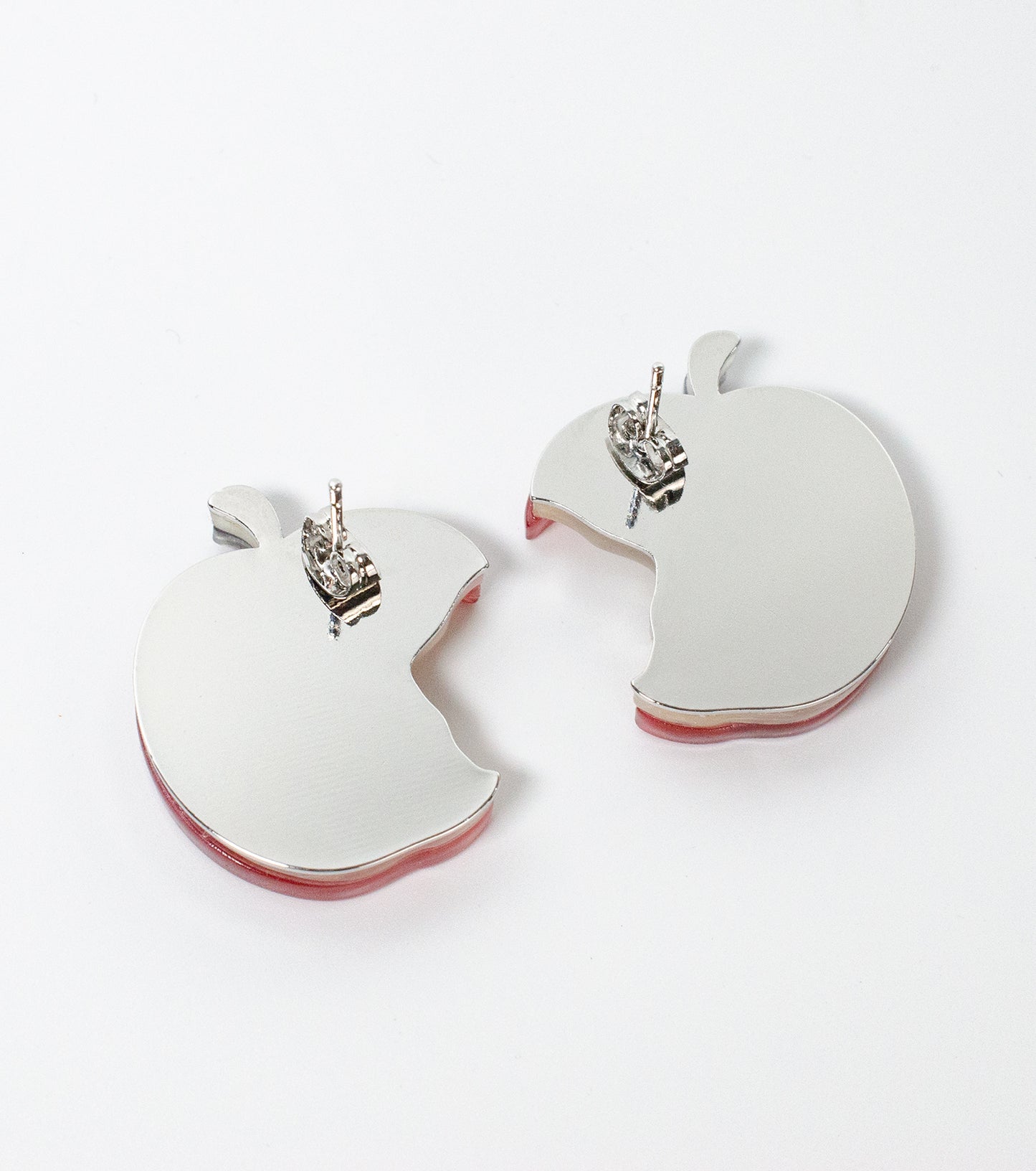 Red Apple Earrings Christmas Statement Jewelry for Women