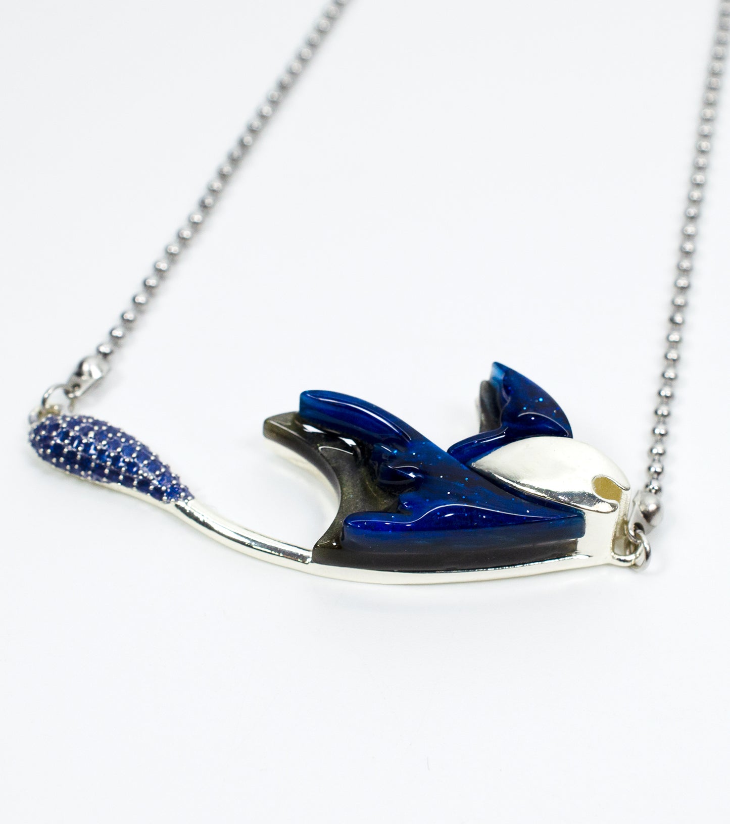 Manta Necklace Ocean Acrylic Resin Statement Jewelry for Women