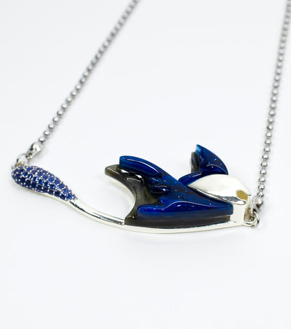 Manta Necklace Ocean Acrylic Resin Statement Jewelry for Women